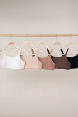 Women's Scoop Neck Bralette in Blonde