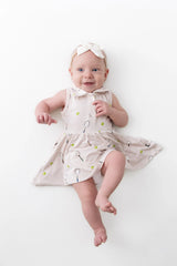 Polo Bodysuit Dress in Tennis