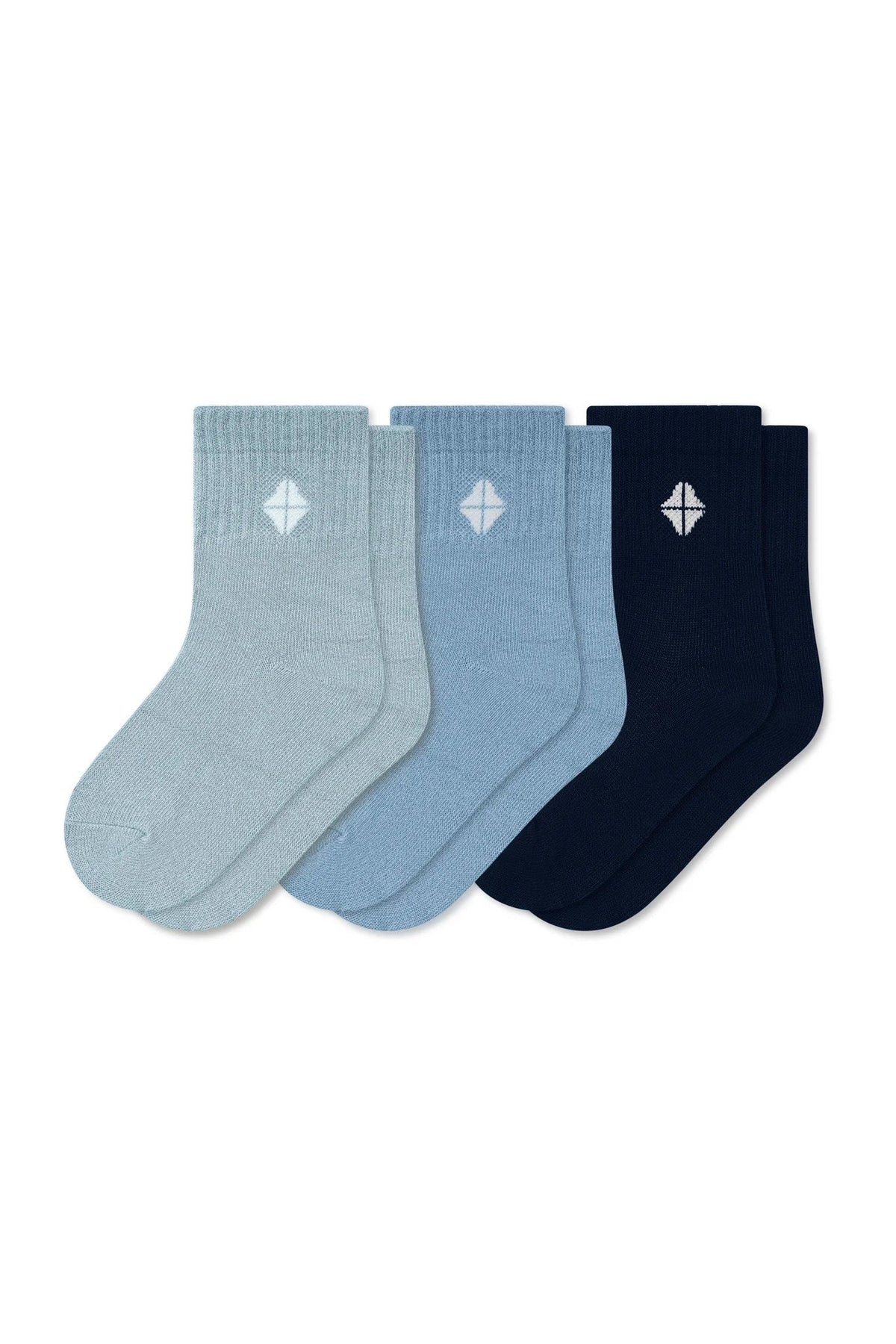 Crew Socks Combo 3-Pack in Cool
