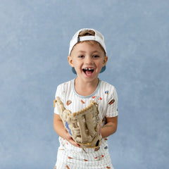 Short Sleeve Pajamas in Home Run