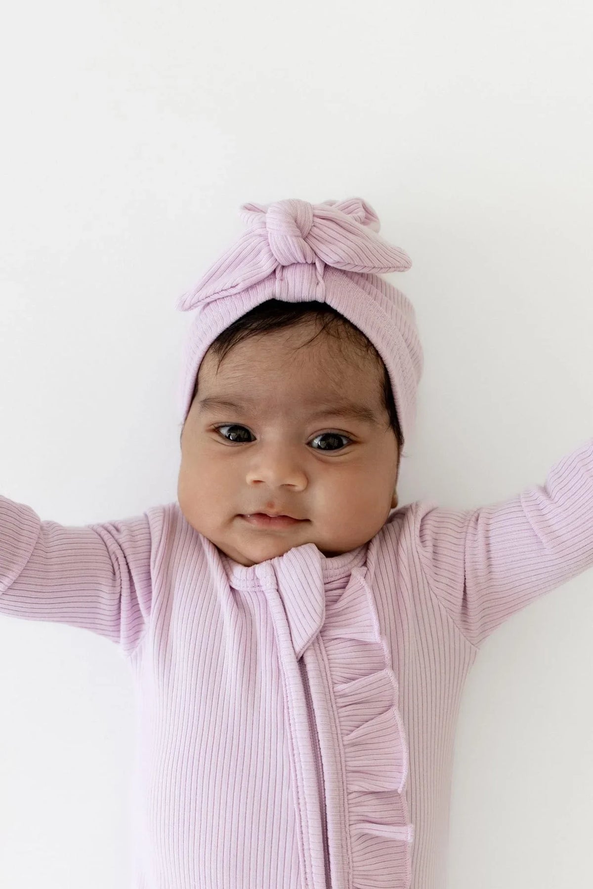 Ribbed Headwrap in Thistle