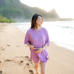 Women’s Biker Short Set in Poi