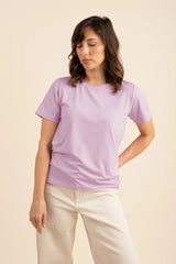 Women's Crew Neck Tee in Thistle
