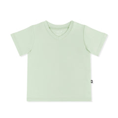 Toddler V-Neck Tee in Basil