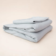Fitted Sheet with Pillowcases in Storm