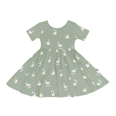 Twirl Dress in Silly Goose