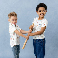 Toddler Basic Tee in Home Run