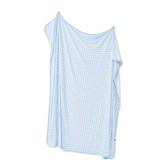 Swaddle Blanket in Gingham Breeze
