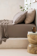 Bamboo Sateen Sheet Set in Truffle