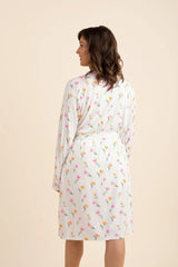 Women's Lounge Robe in Tulip