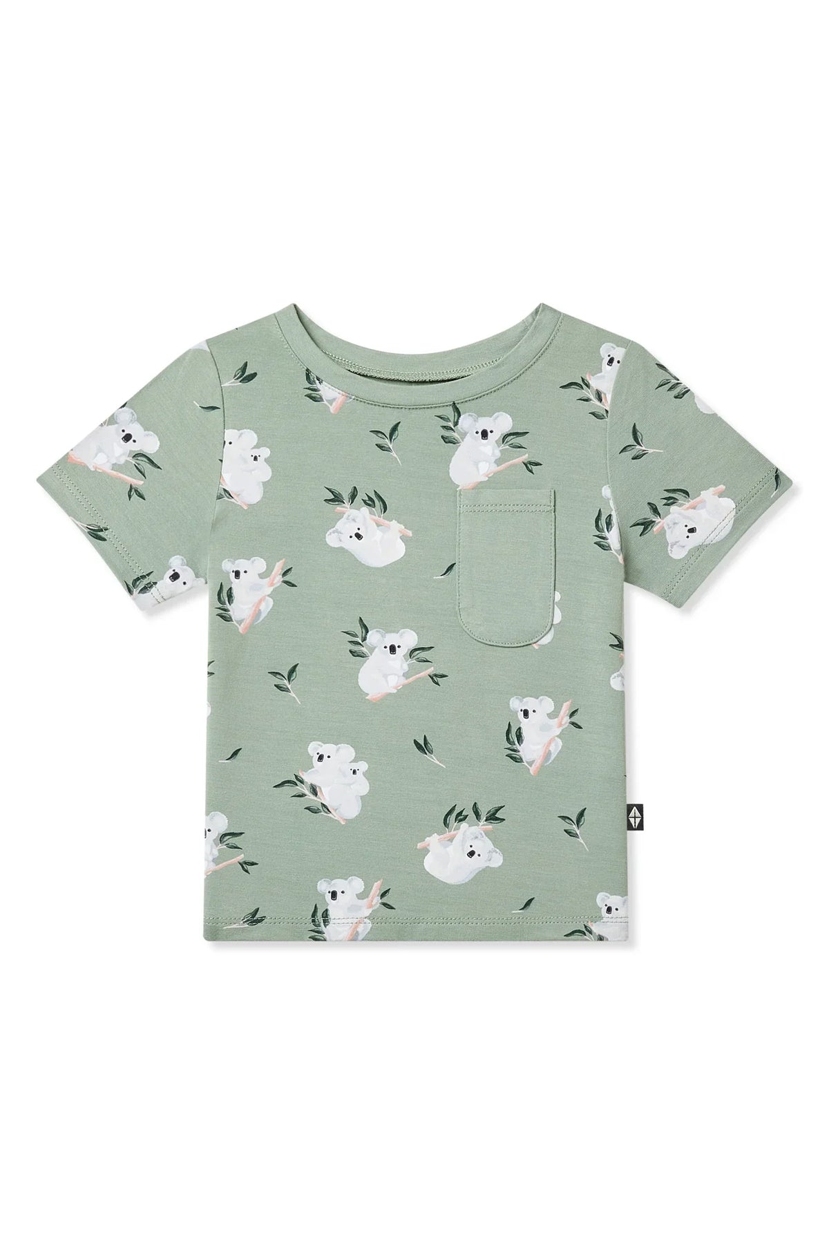 Toddler Crew Neck Tee in Koala