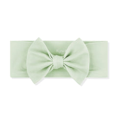 Bow Headband in Basil