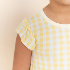 Pocket Dress in Gingham Chamomile