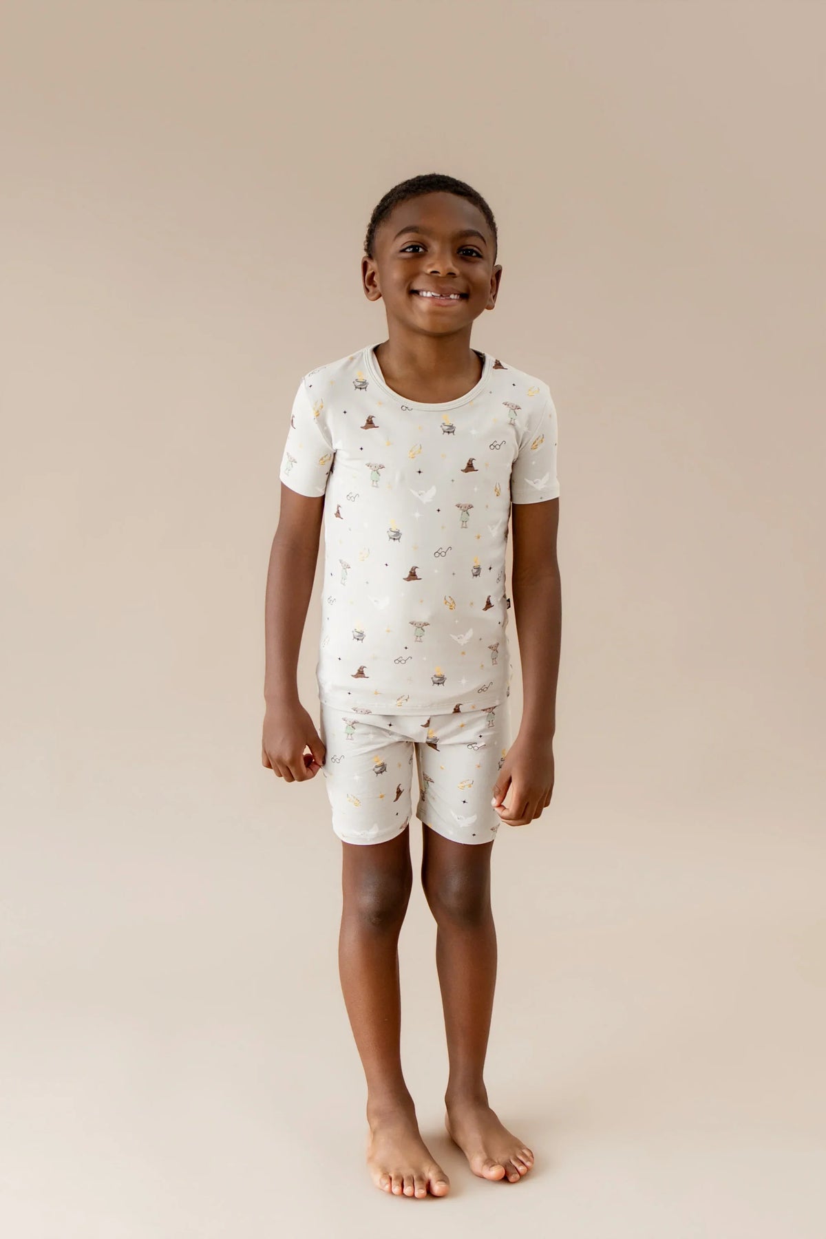 Short Sleeve Pajamas in Starry Icon