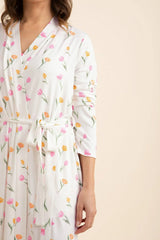 Women's Lounge Robe in Tulip