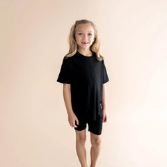 Toddler Biker Short Set in Midnight