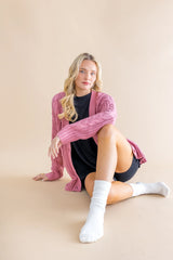 Adult Scrunch Socks in Cloud