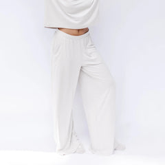 Women's Wide Leg Pant in Oat