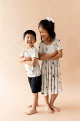 Toddler Basic Tee in Fluffy Cat