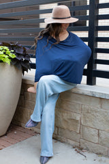 Car Seat Cover in Navy
