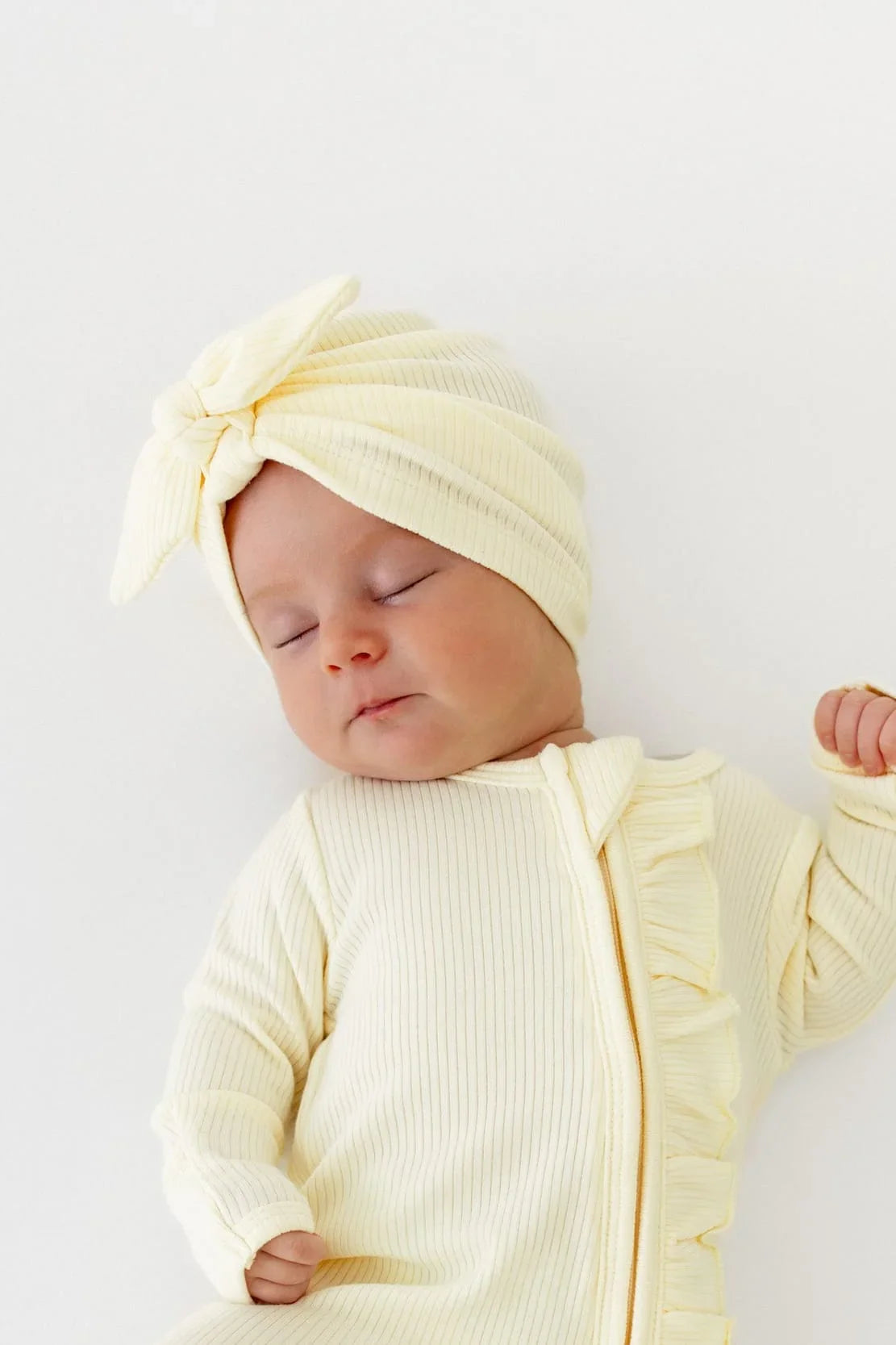 Ribbed Headwrap in Chamomile