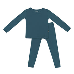 Long Sleeve Pajamas in Atlantic