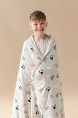 Youth Blanket in Fluffy Cat 1.0
