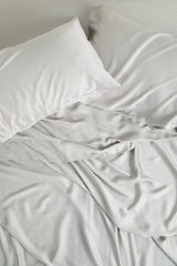 Bamboo Sateen Sheet Set in Dove Gray