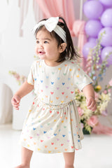 Toddler Skort in Pastel Mickey Mouse