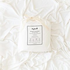 Fitted Sheet with Pillowcases in Cloud