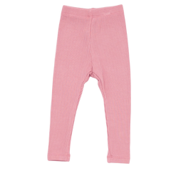 Ribbed Leggings in Apple Blossom