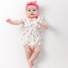 Bubble Romper in Tulip