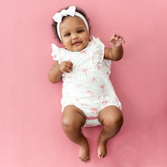 Bubble Romper in Bow