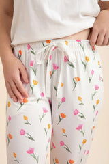 Women's Lounge Pants in Tulip