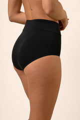 Women's High-Waisted Brief in Midnight