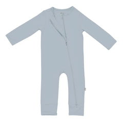 Zippered Romper in Fog