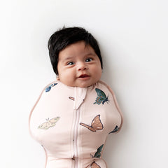 Swaddle Bag in Blush Butterfly 0.5