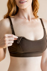 Women's Pumping Bra in Toffee