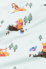 Women's Relaxed Fit V-Neck in Winnie the Pooh Hundred Acre Wood