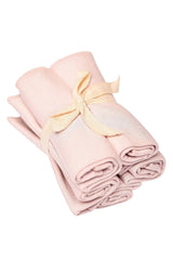 Washcloth 5-Pack in Blush