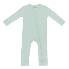 Zippered Romper in Sage