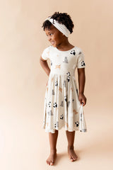 Twirl Dress in Fluffy Cat