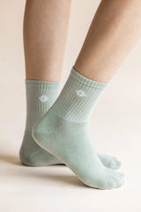 Adult Crew Socks in Thyme