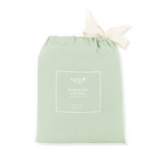 Mini Crib Sheet in Basil