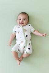 Zipper Shortall Romper in Grogu™