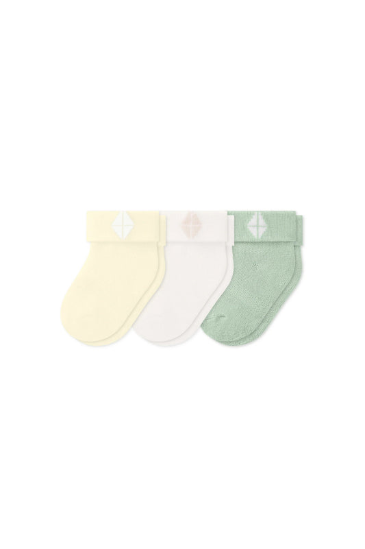 Baby 3-Pack Socks in Fresh