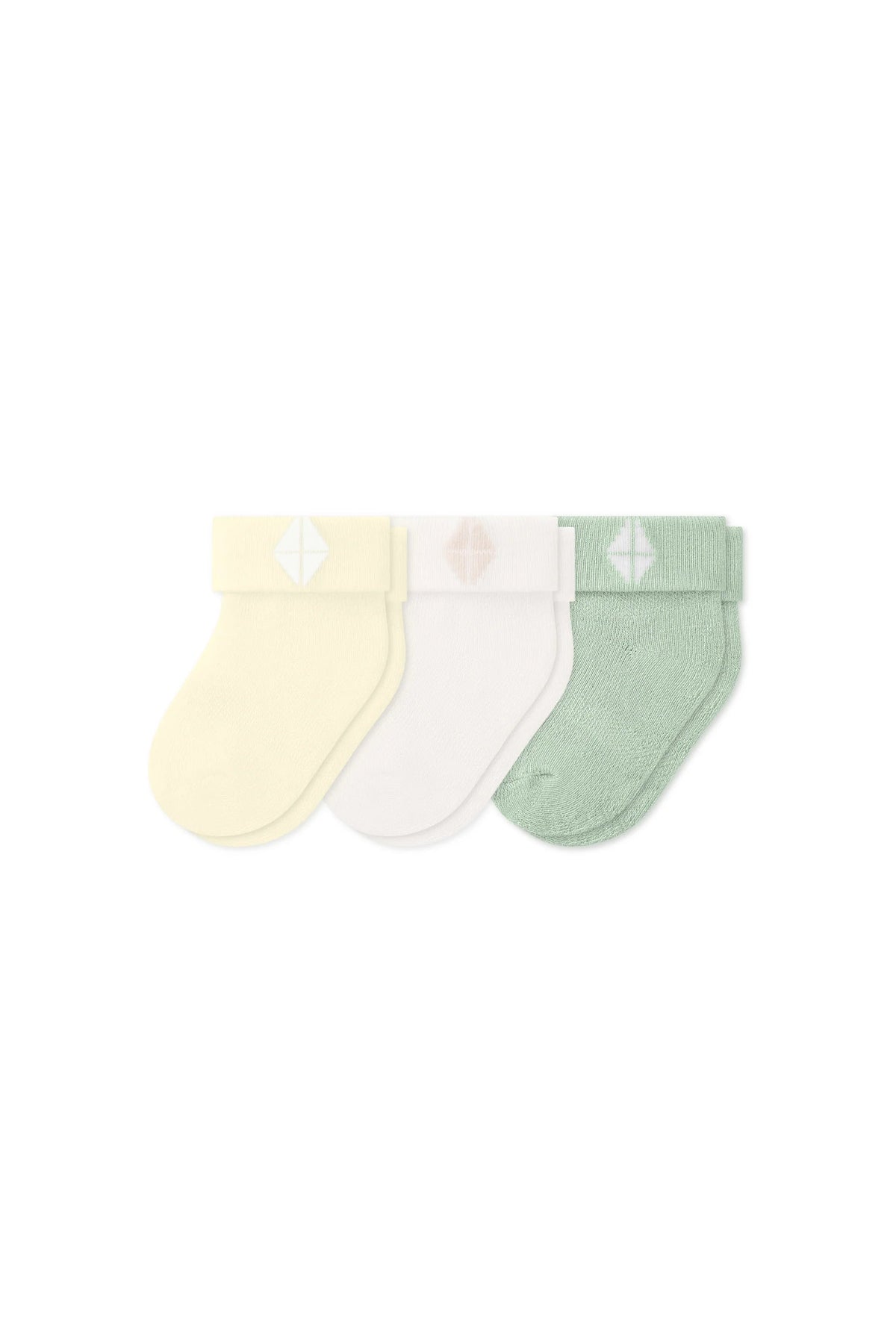 Baby 3-Pack Socks in Fresh