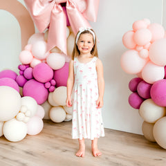 Tank Twirl Dress in Bow