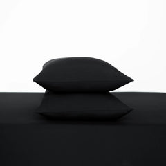 Fitted Sheet with Pillowcases in Midnight