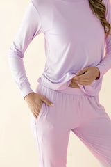 Women's Jogger Pajama Set in Thistle